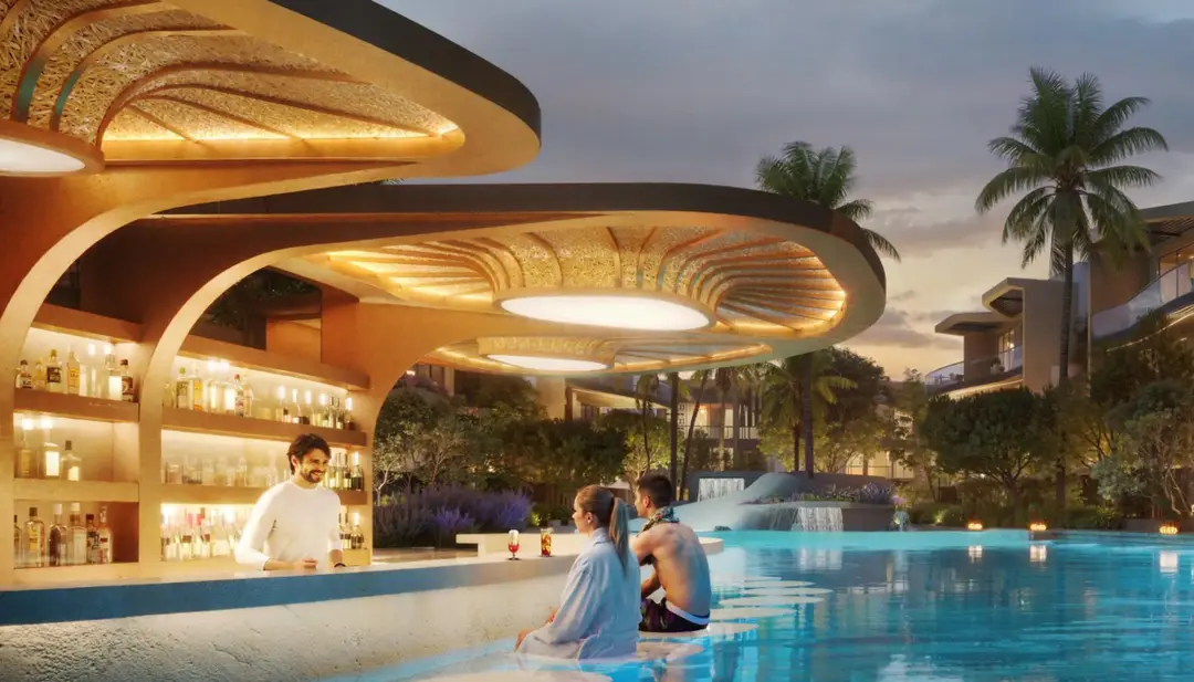 Knightsbridge — Swimming Pools — Outdoor Swimming Pool — amenity | Profound Properties, Dubai
