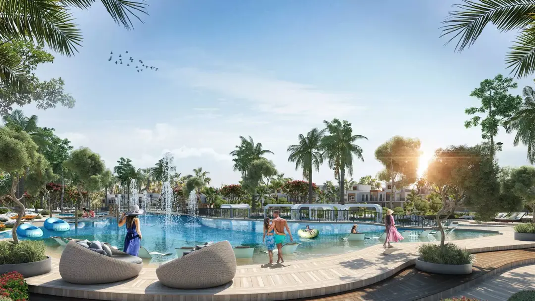 Mykonos at Damac Lagoons — Piscines — Piscine extérieure — amenity | Profound Properties, Dubai