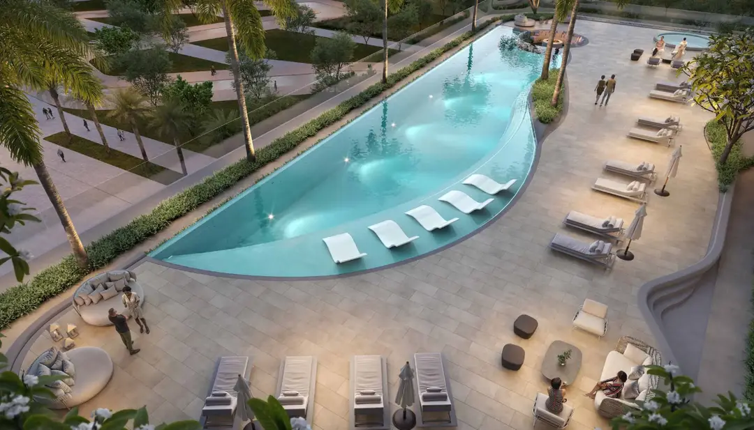 ONDA — Swimming Pools — Infinity Swimming Pool — amenity | Profound Properties, Dubai