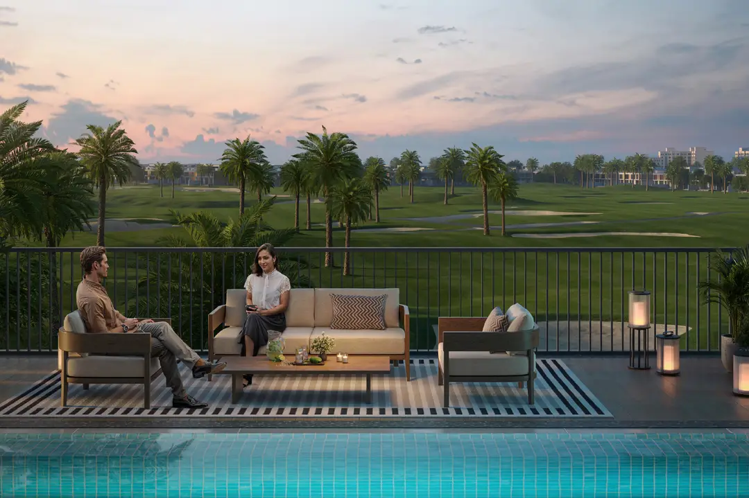 Golf Edge — Social & Event — Lounge Area — amenity | Profound Properties, Dubai