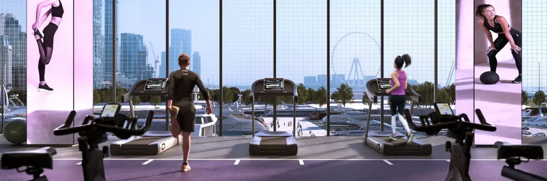 W Residences Dubai Harbour — Sports — Gym — amenity | Profound Properties, Dubai