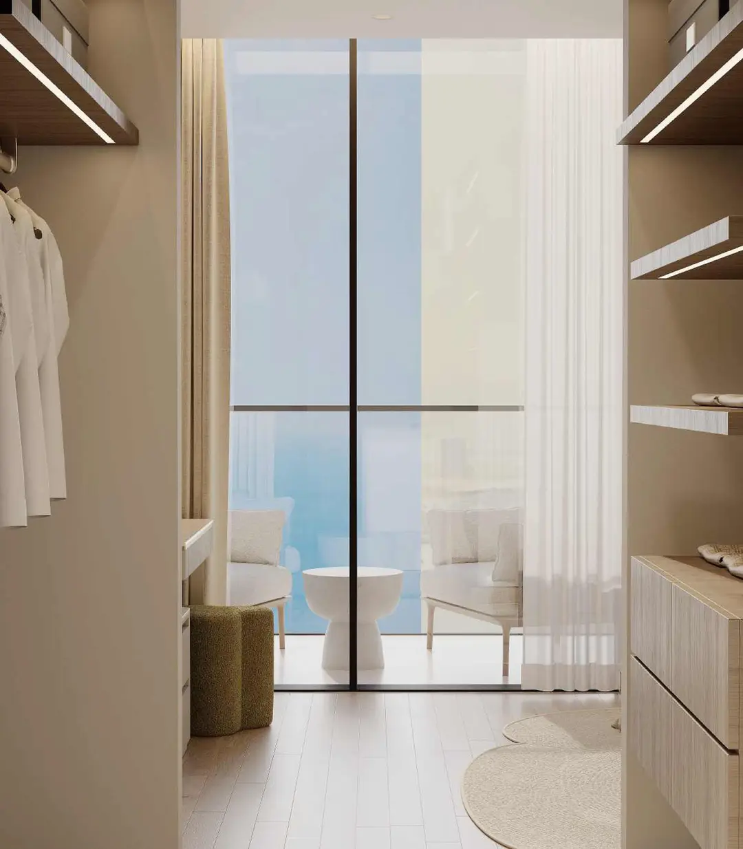 EDGEWATER RESIDENCES PHASE 3 — Must Have — Walk-in Closet — feature | Profound Properties, Dubai