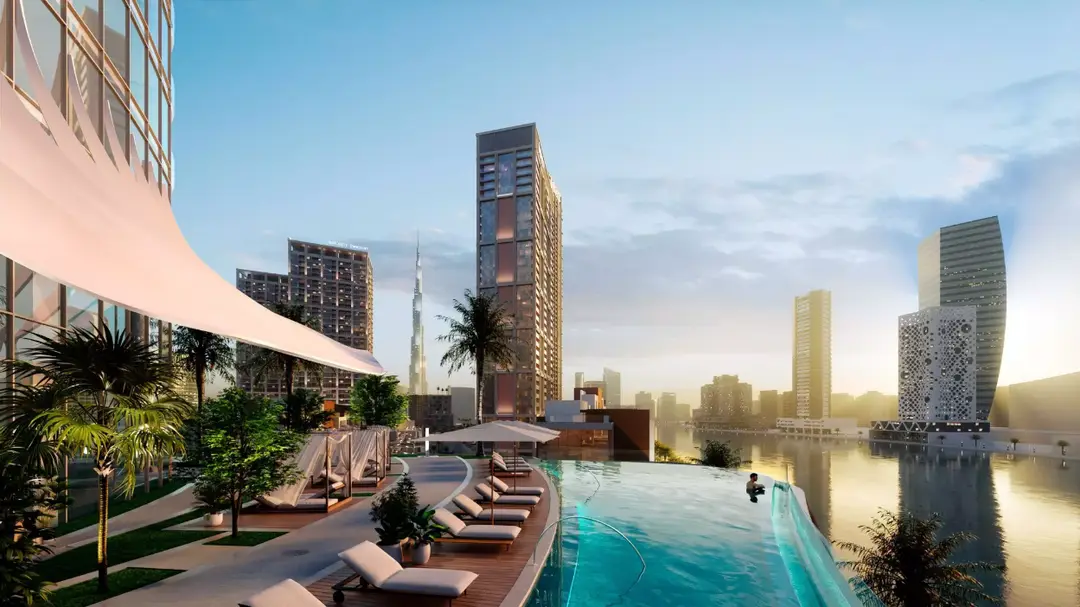 Jumeirah Living Business Bay — Schwimmbäder — Infinity-Pool — amenity | Profound Properties, Dubai