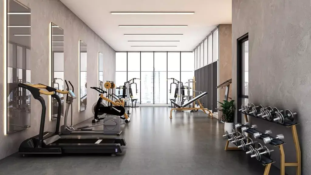 普瑞姆公寓 3 — 体育 — 健身房 — amenity | Profound Properties, Dubai