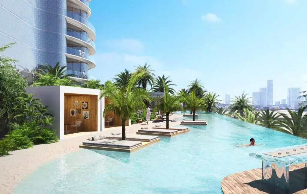 DAMAC Casa Tower — Бассейны — Открытый бассейн — amenity | Profound Properties, Dubai