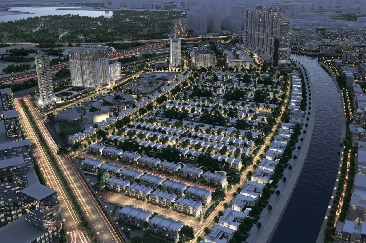 Crest Grande by Sobha — Community view, City view | Profound Properties, Dubai