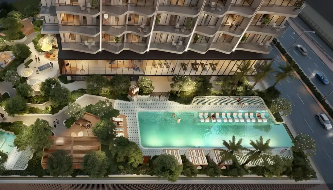 Rove Home Dubai Marina — Swimming Pools — Outdoor Swimming Pool — amenity | Profound Properties, Dubai