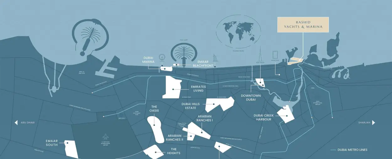 Marina Place — Master Plan Community | Profound Properties, Dubai
