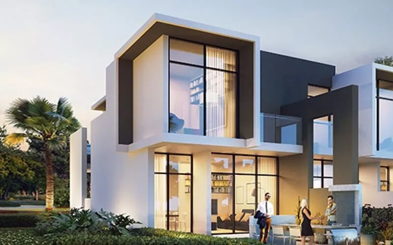 Cascade Villas — Green view | Profound Properties, Dubai