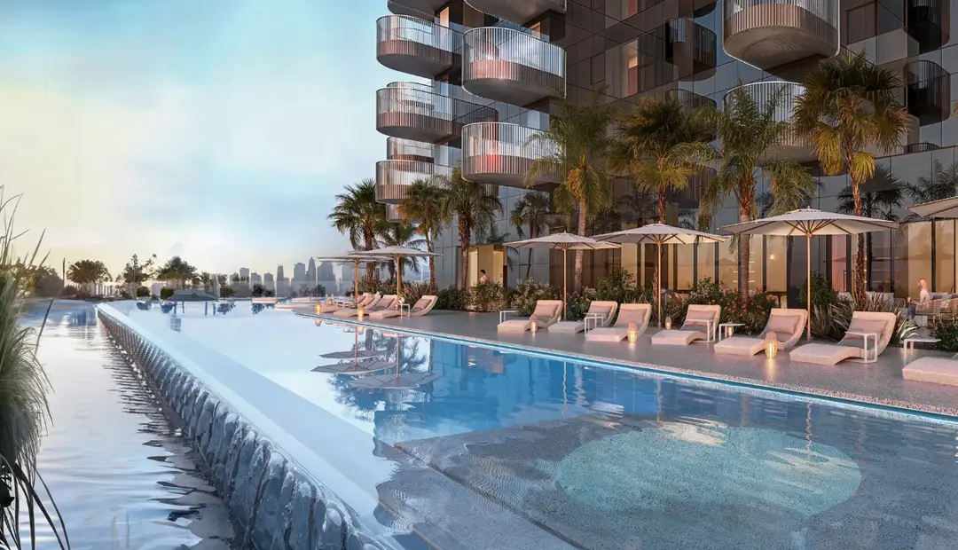 W Residences Dubai — Swimming Pools — Outdoor Swimming Pool — amenity | Profound Properties, Dubai