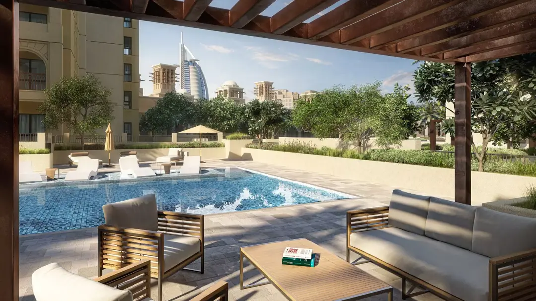 贾迪尔 — 游泳池 — 室外游泳池 — amenity | Profound Properties, Dubai