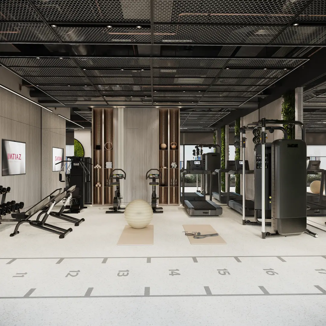 Pearl House 4 — 体育 — 健身房 — amenity | Profound Properties, Dubai