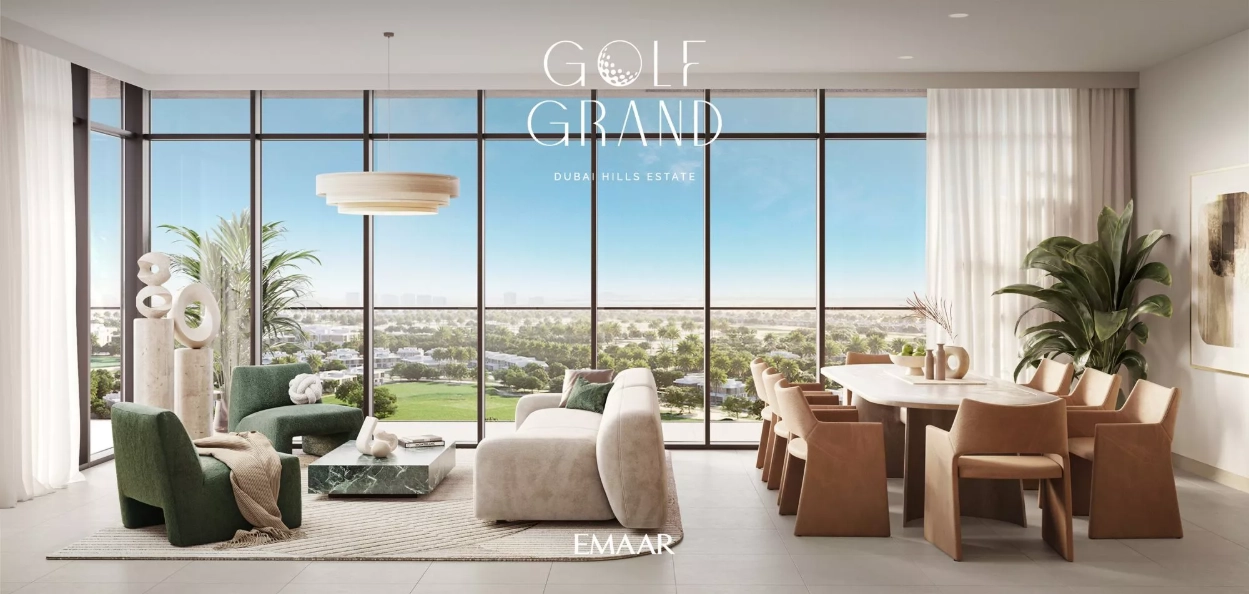 غولف غراند — Golf course view | Profound Properties, Dubai