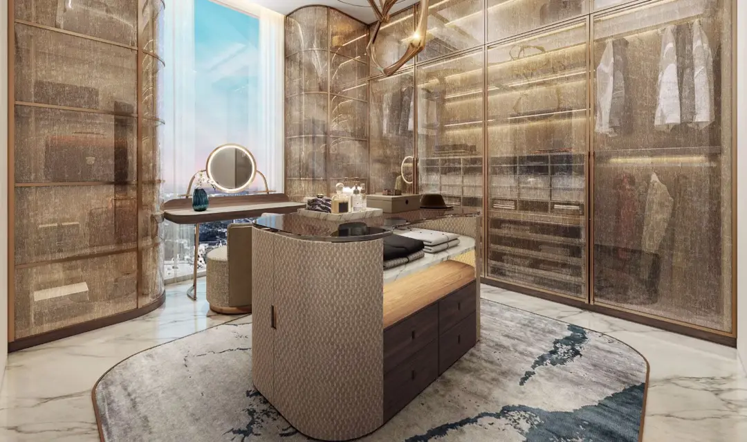 فيرمونت ريزيدنسز دبي سكاي لاين — يجب أن يكون — خزانة ملابس — feature | Profound Properties, Dubai