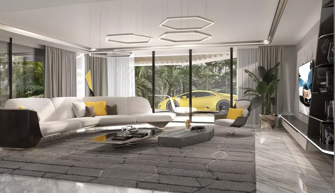 兰博基尼豪宅 — 装修与家具 — 带家具的 — feature | Profound Properties, Dubai