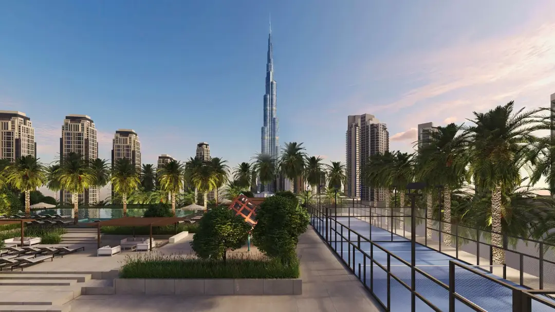 边缘 — 体育 — 网球场 — amenity | Profound Properties, Dubai