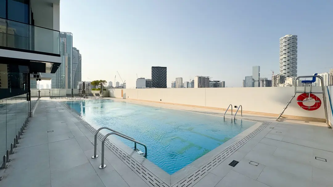 Stylish Furnished I Golf Course Views I Ready to Move In — 游泳池 — 室外游泳池 — amenity | Profound Properties, Dubai