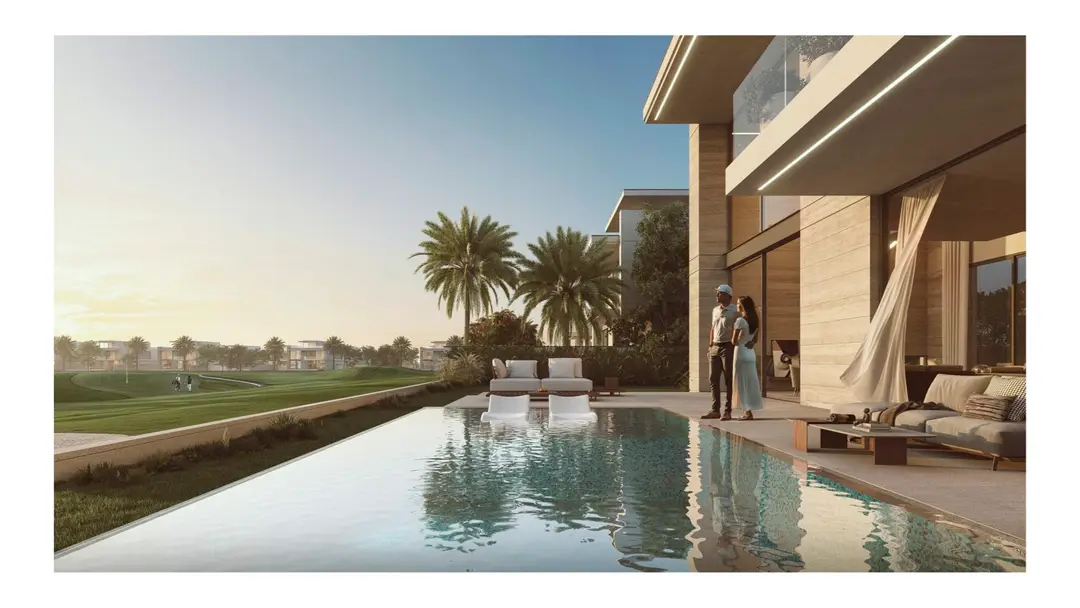 Ashwood Estates - Jumeirah Golf Estates — Swimming Pools — Outdoor Swimming Pool — amenity | Profound Properties, Dubai