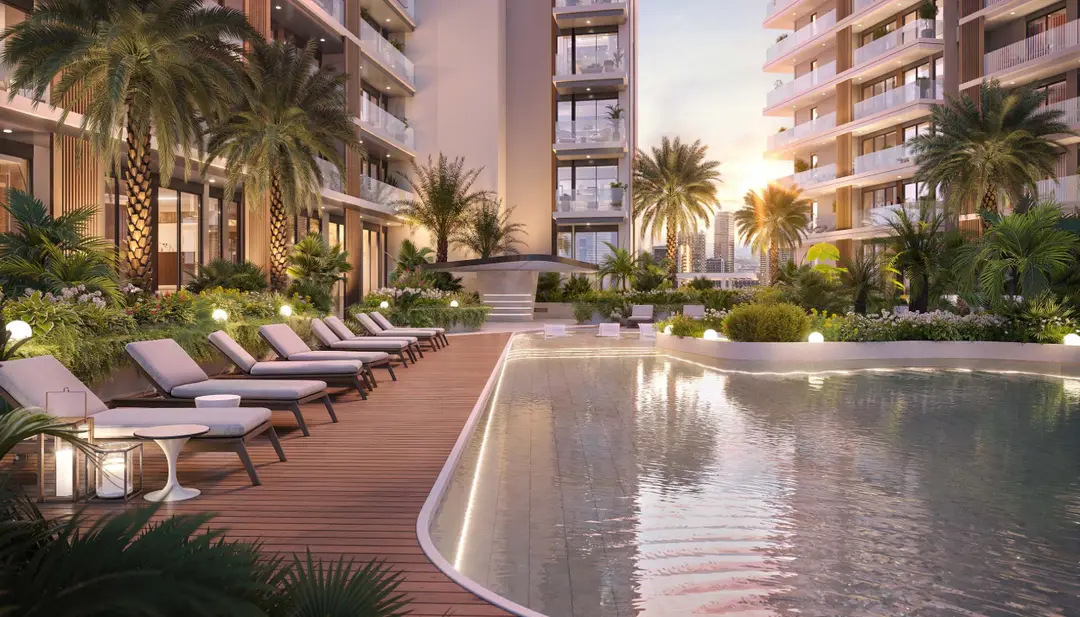The Hillgate — Swimming Pools — Outdoor Swimming Pool — amenity | Profound Properties, Dubai