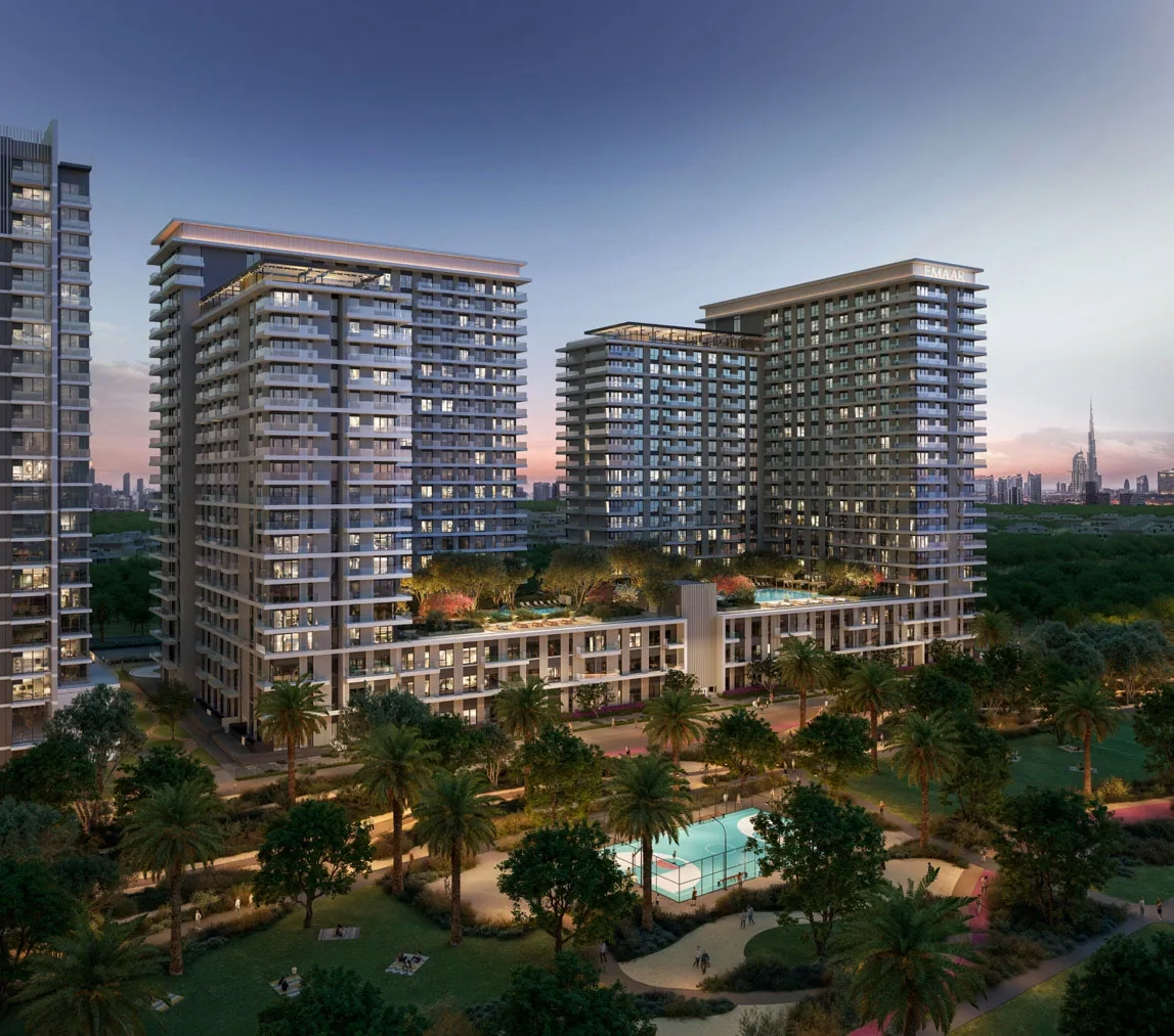 Vida Residences Club Point — Community view | Profound Properties, Dubai