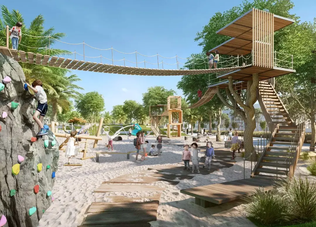 نيما ذا فالي — رياضة — جدران التسلق — amenity | Profound Properties, Dubai