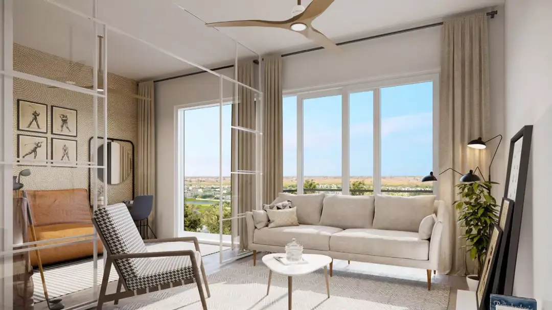 Golfville — Must Have — Balcony — feature | Profound Properties, Dubai