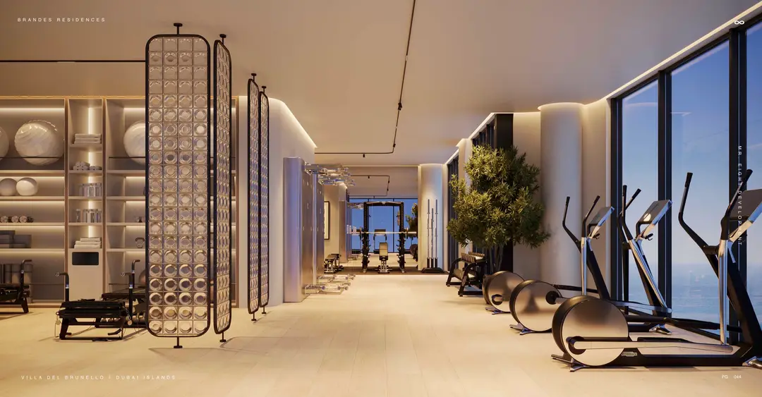 Villa del BRUNELLO — Sports — Gym — amenity | Profound Properties, Dubai