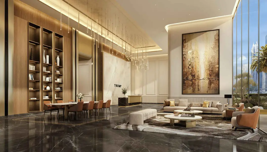 特朗普国际酒店及大厦 — 社交与活动 — 休息区 — amenity | Profound Properties, Dubai