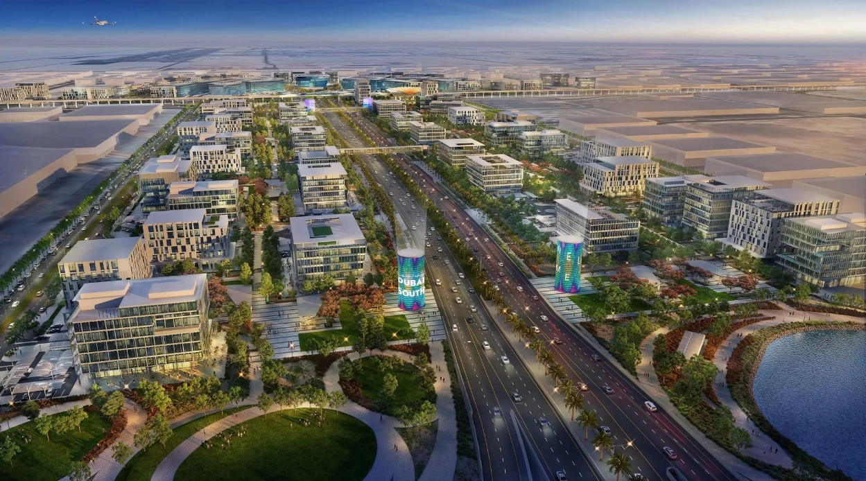 Plot RG-42 Dubai South — City view, Community view | Profound Properties, Dubai