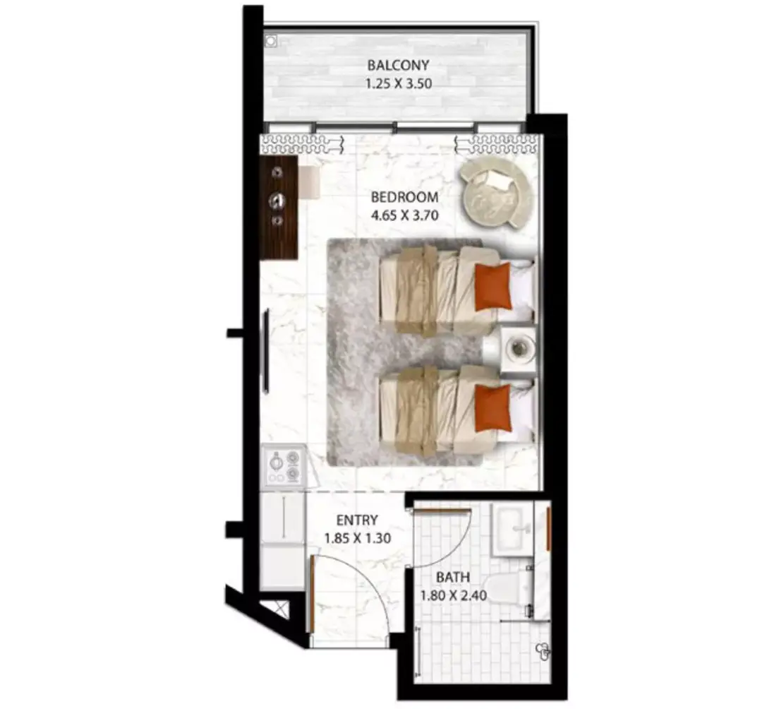 Hotel Edge by Rotana — Must Have — Balcony — feature | Profound Properties, Dubai