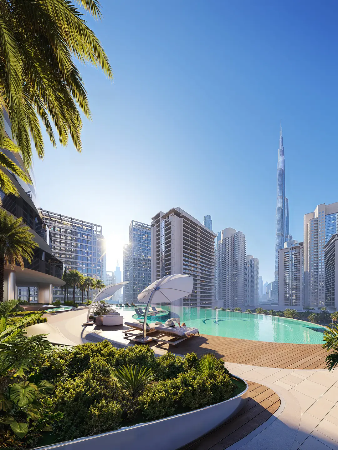 Binghatti Skyblade — 娱乐 — 社区花园 — amenity | Profound Properties, Dubai