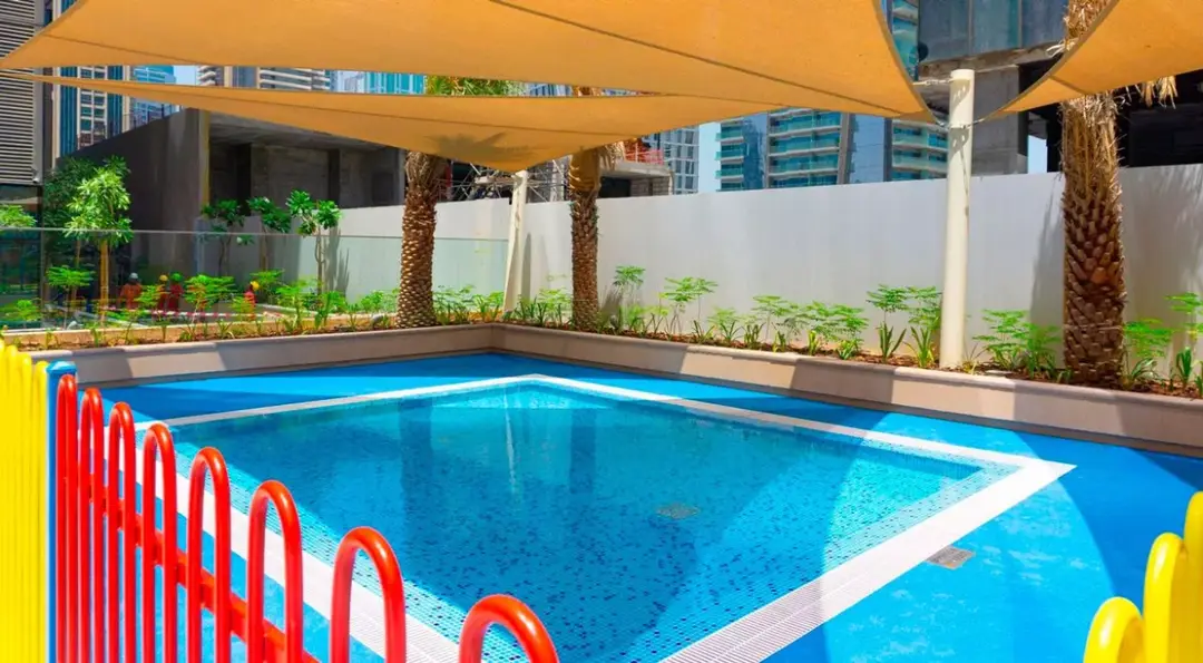 The Residences at Marina Gate 2 — Swimming Pools — Kids Swimming Pool — amenity | Profound Properties, Dubai