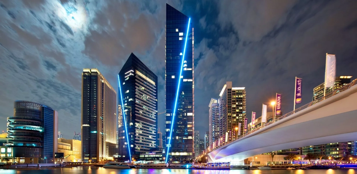 Silverene Towers — Marina view, Water view, City view, Skyline Views | Profound Properties, Dubai