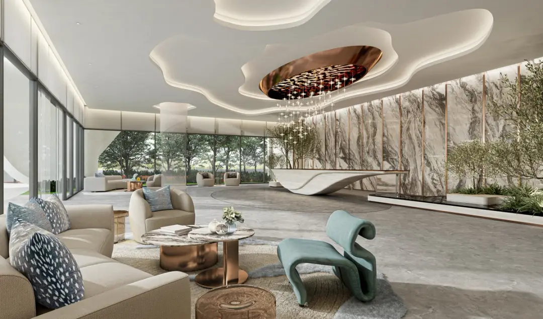 15 Cascade — Social & Event — Lounge Area — amenity | Profound Properties, Dubai