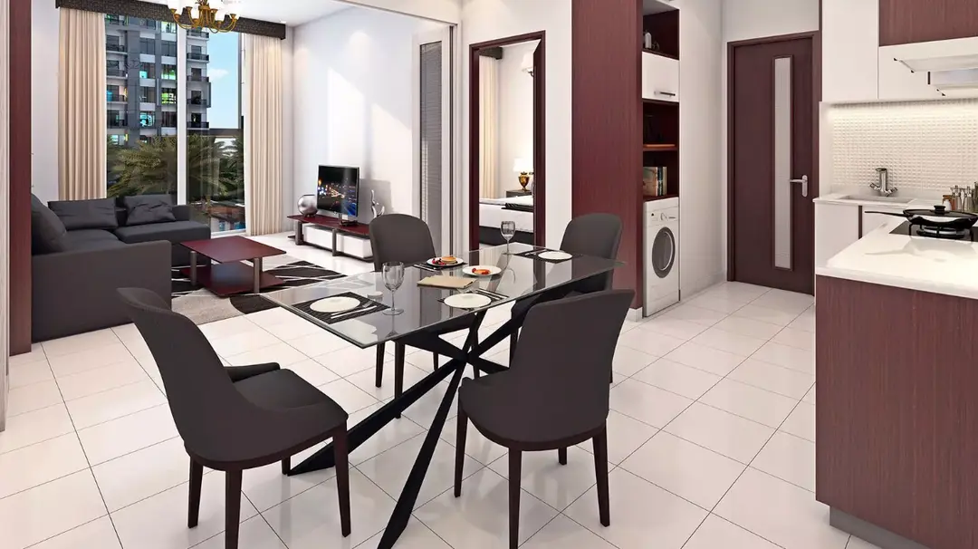 Lawnz Residence — Doit avoir — Cuisine fermée — feature | Profound Properties, Dubai