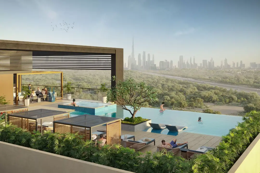 Berkeley Place — Piscines — Piscine à débordement — amenity | Profound Properties, Dubai