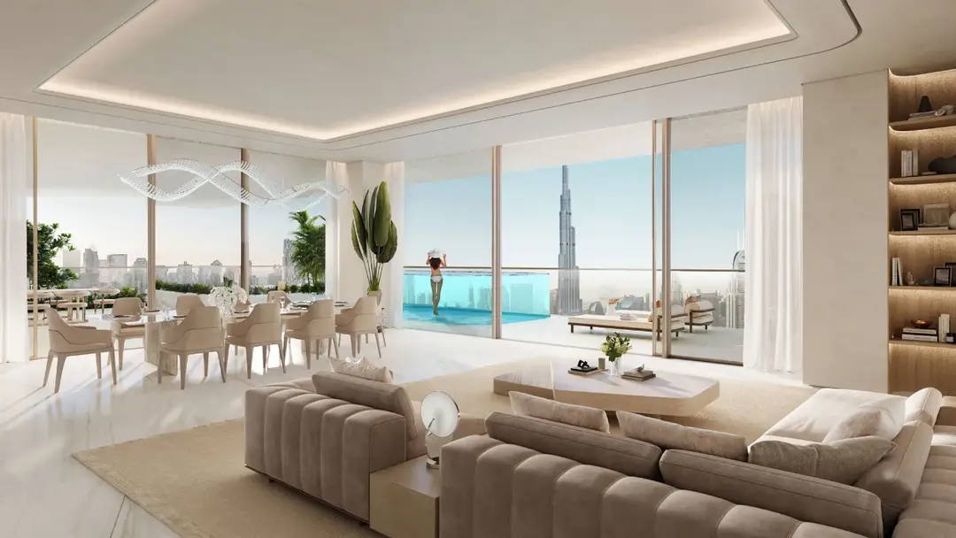 Fairmont Residences Solara Tower — Swimming Pools — Outdoor Swimming Pool — amenity | Profound Properties, Dubai