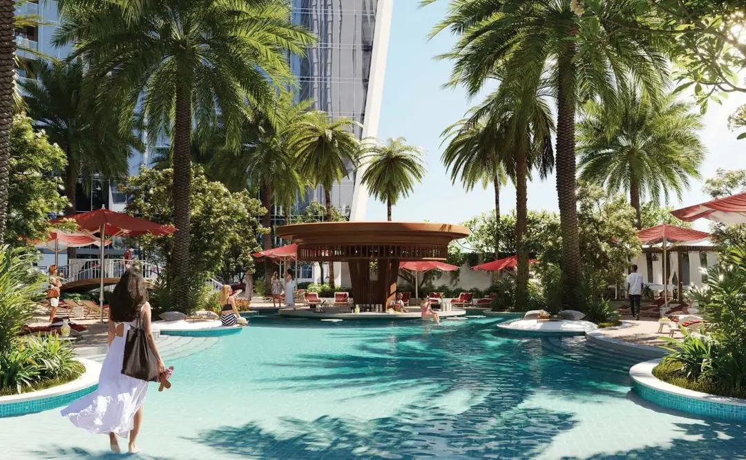 Safa Two — Schwimmbäder — Infinity-Pool — amenity | Profound Properties, Dubai