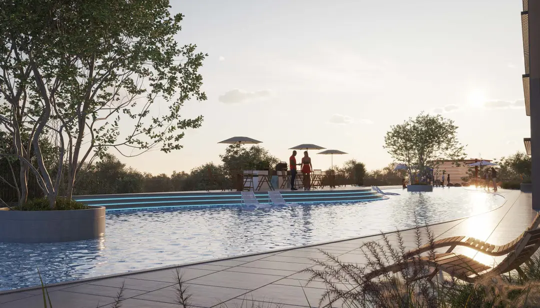 SAMANA Barari Lagoons — Бассейны — Открытый бассейн — amenity | Profound Properties, Dubai