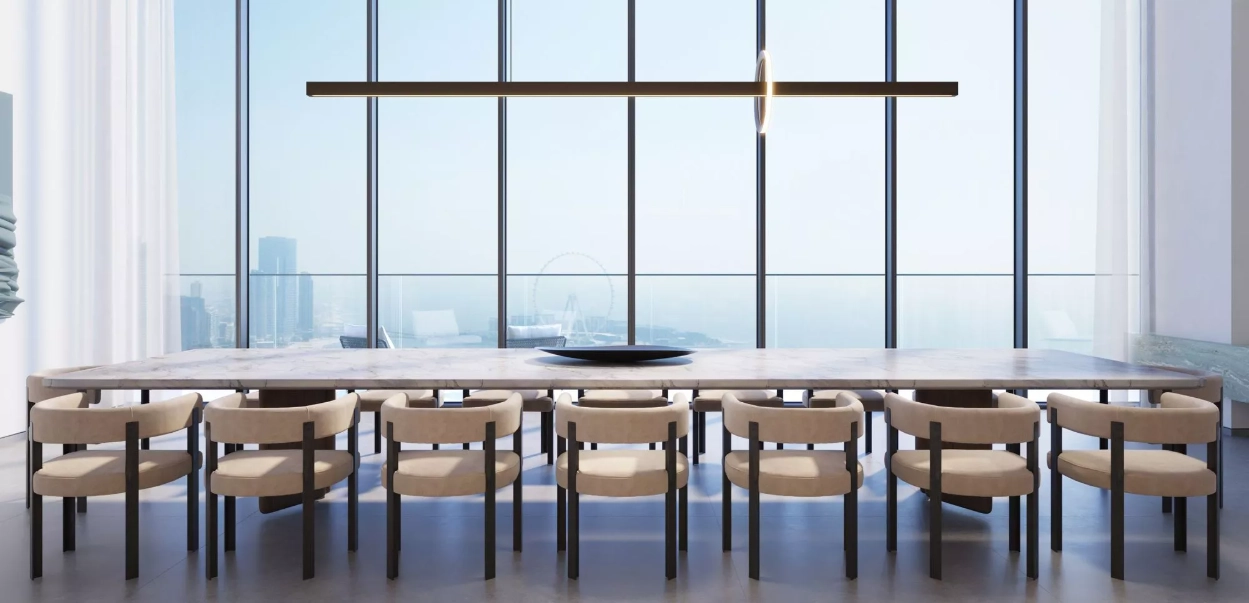 W Residences Dubai Harbour — City view | Profound Properties, Dubai