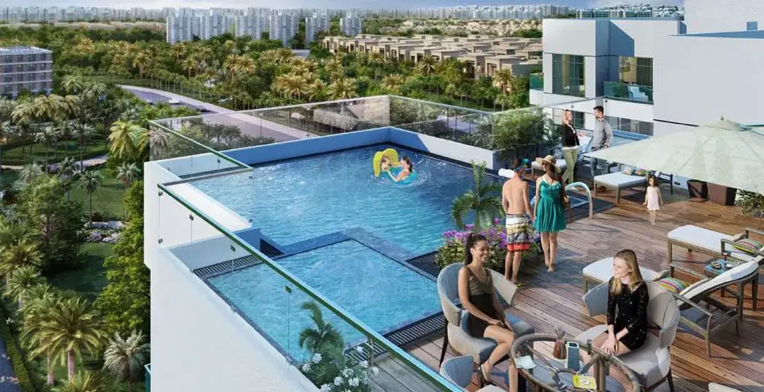 Azizi Berton — Piscines — Piscine extérieure — amenity | Profound Properties, Dubai