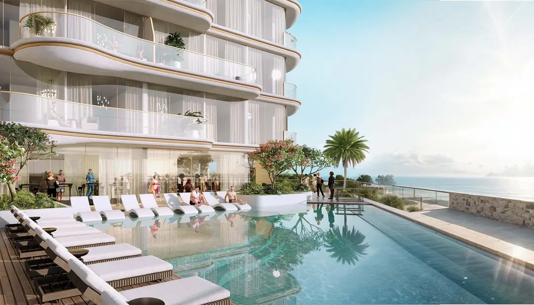 海滩散步4 — 游泳池 — 室外游泳池 — amenity | Profound Properties, Dubai