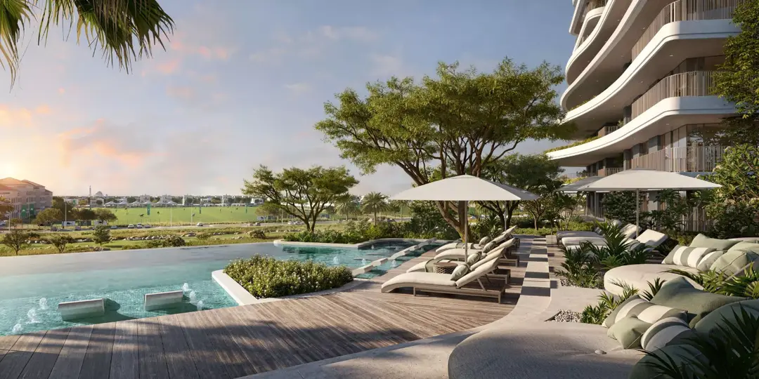Вердес бай Хейвен — Бассейны — Открытый бассейн — amenity | Profound Properties, Dubai