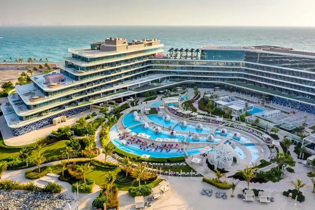 W Residences Dubai The Palm — Swimming Pools — Outdoor Swimming Pool — amenity | Profound Properties, Dubai