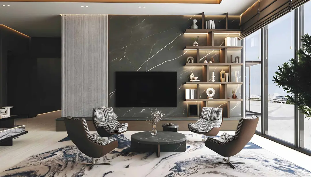 Marriott Residences Sheikh Zayed Road — Social & Event — Lounge Area — amenity | Profound Properties, Dubai