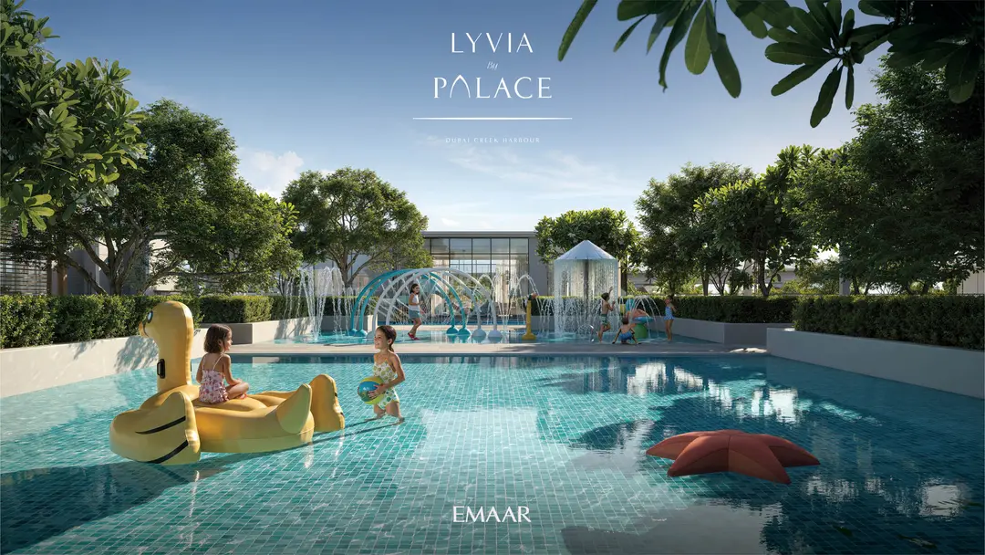 Lyvia by Palace — مسبح — حمام سباحة للأطفال — amenity | Profound Properties, Dubai
