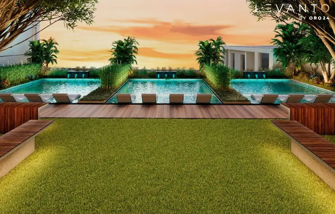 Levanto — Swimming Pools — Outdoor Swimming Pool — amenity | Profound Properties, Dubai