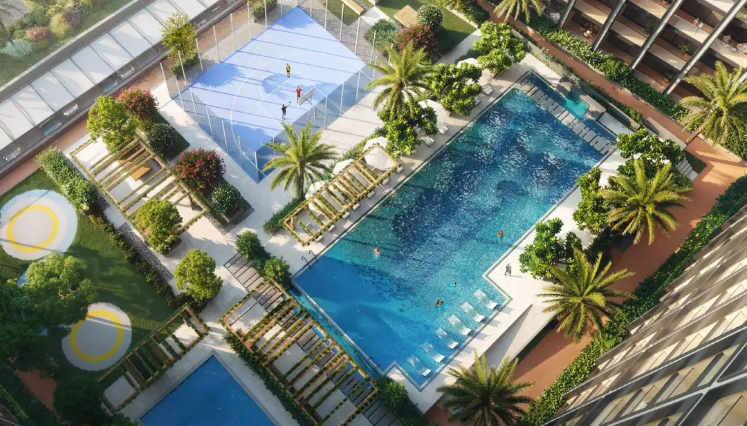 Binghatti Elite — Sports — Basketball Court — amenity | Profound Properties, Dubai