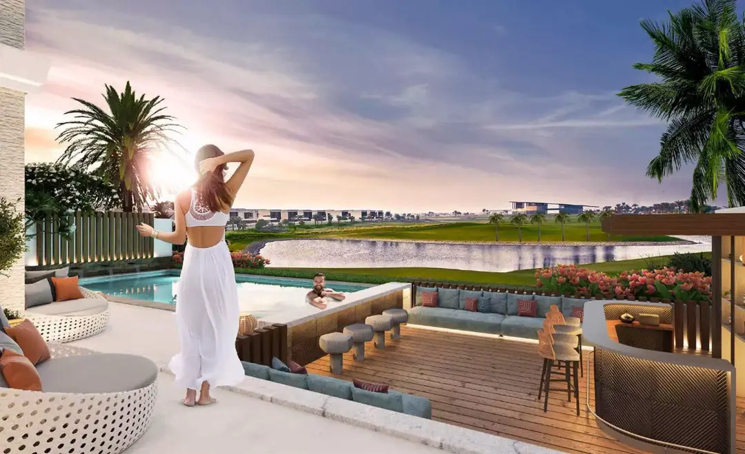 比佛利山庄大道别墅 — 游泳池 — 室外游泳池 — amenity | Profound Properties, Dubai