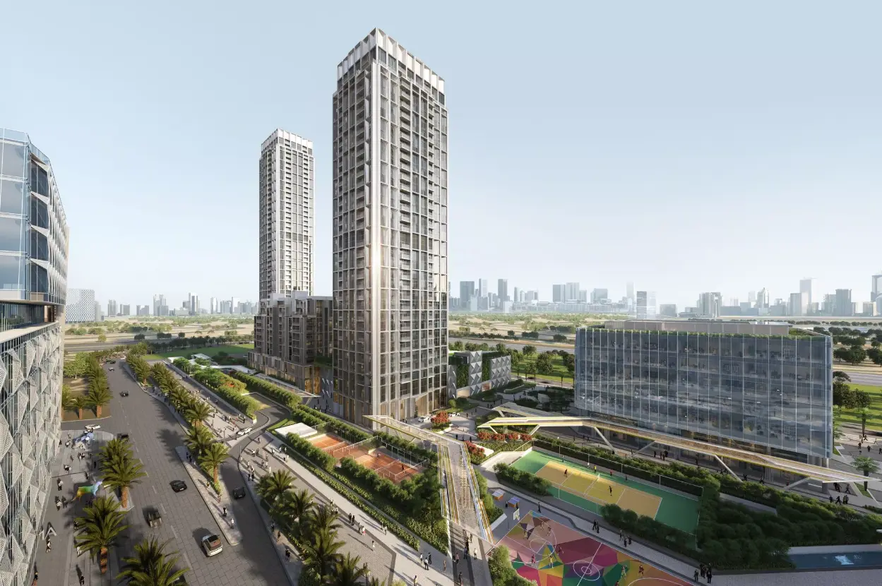 تصميم كوارتر في d3 — Master Plan Community | Profound Properties, Dubai